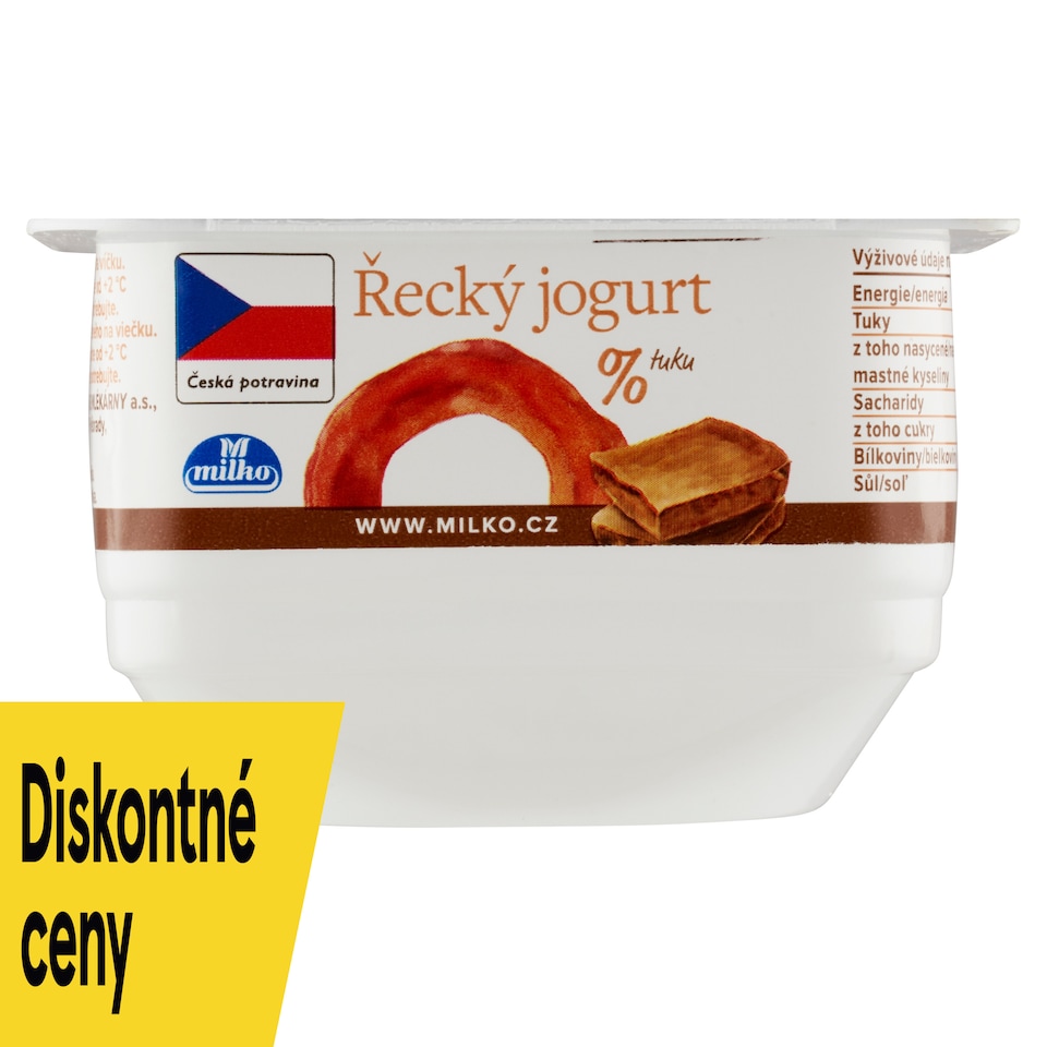 obrázok 1 z Milko Řecký jogurt 0% čokoláda 140 g