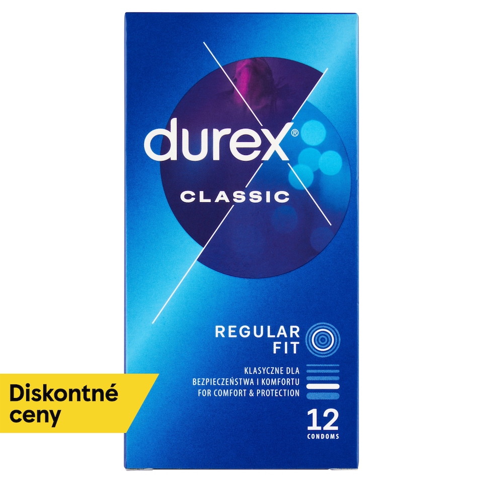 obrázok 1 z Durex Classic prezervatívy 12 ks