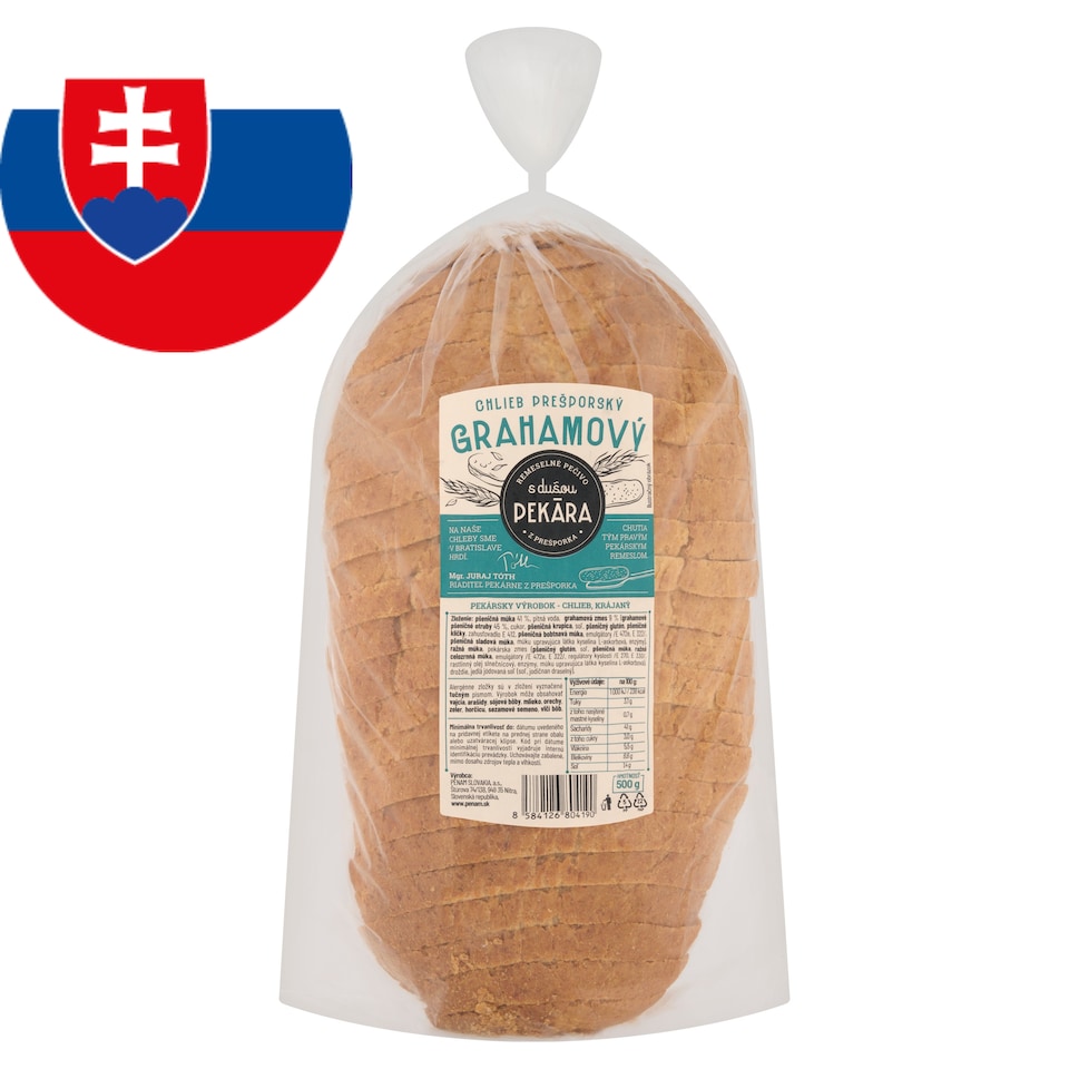 obrázok 1 z Chlieb prešporský grahamový 500 g
