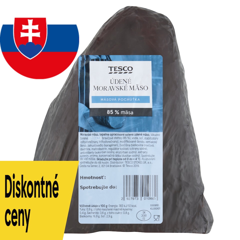 Tesco Údené moravské mäso