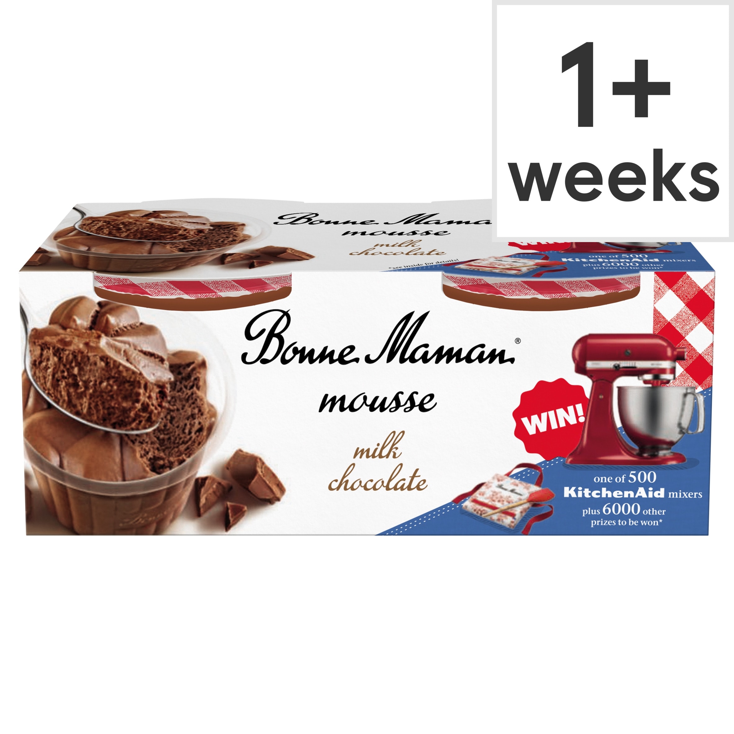 Bonne Maman Chocolate Mousse Dessert 2x70g