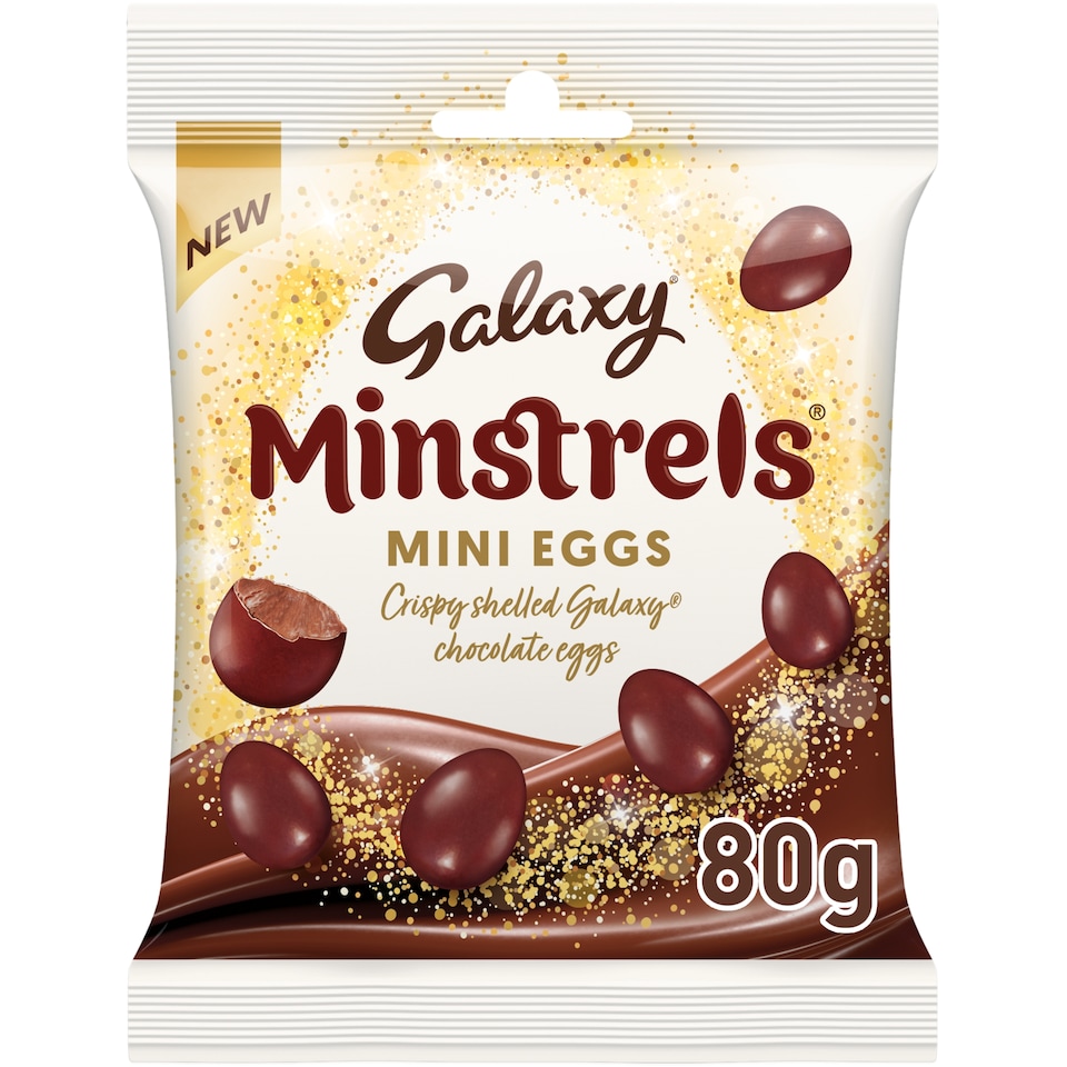 Galaxy Minstrels Milk Chocolate Easter Mini Eggs 80g