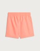 image 2 of F&F Boys Palm Tree Embroidered Drawstring Swim Shorts in Coral