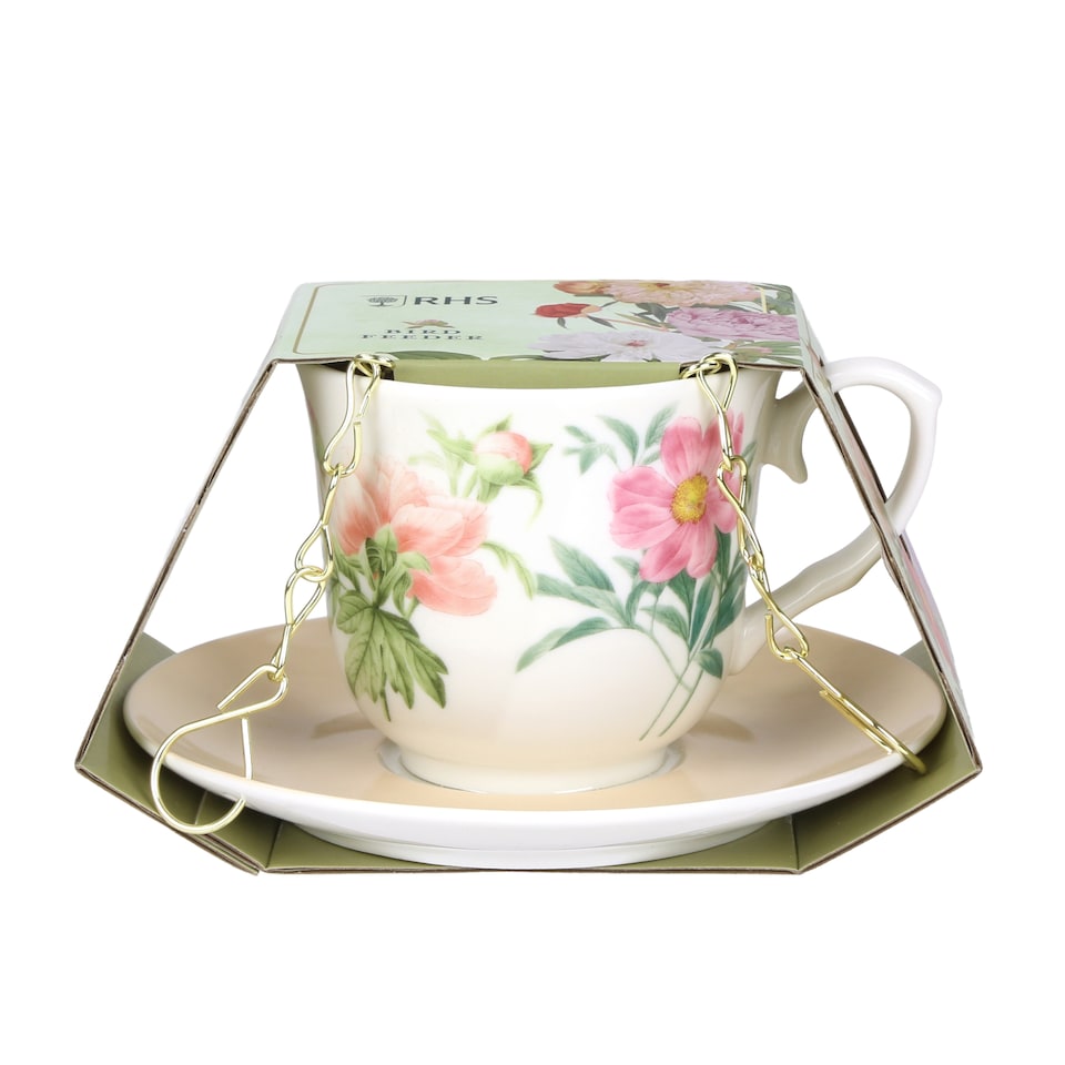 image 1 of RHS Mother's Day Ceramic Bird Feeder