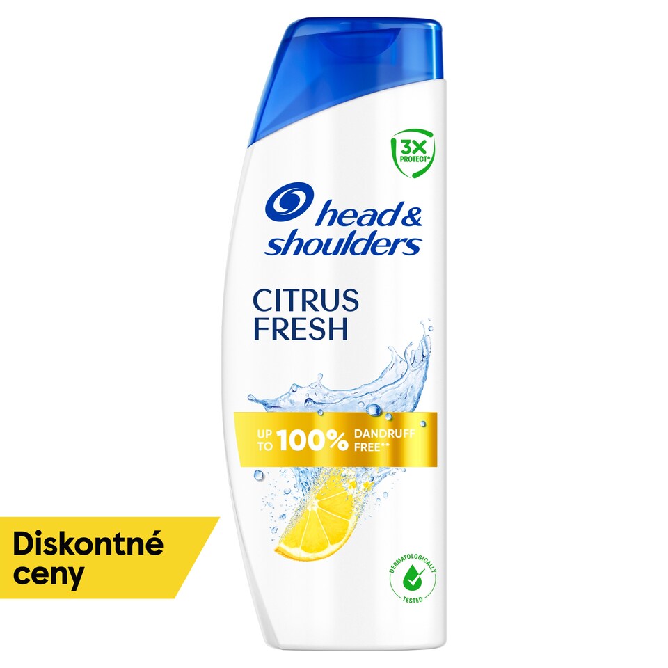 image 1 of Head & Shoulders Citrus Fresh  Anti-Dandruff Shampoo 400ml