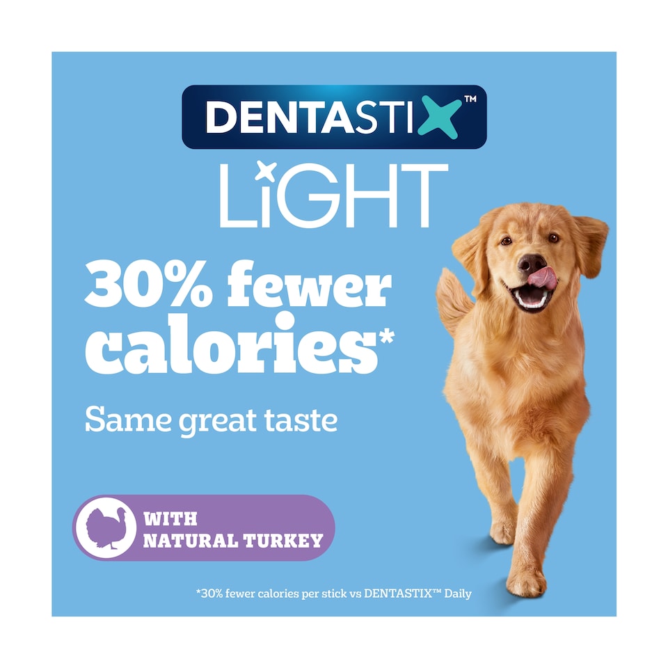 image 1 of PEDIGREE DentaStix Light Daily Dental Chews Large Dog 4 Sticks 87g