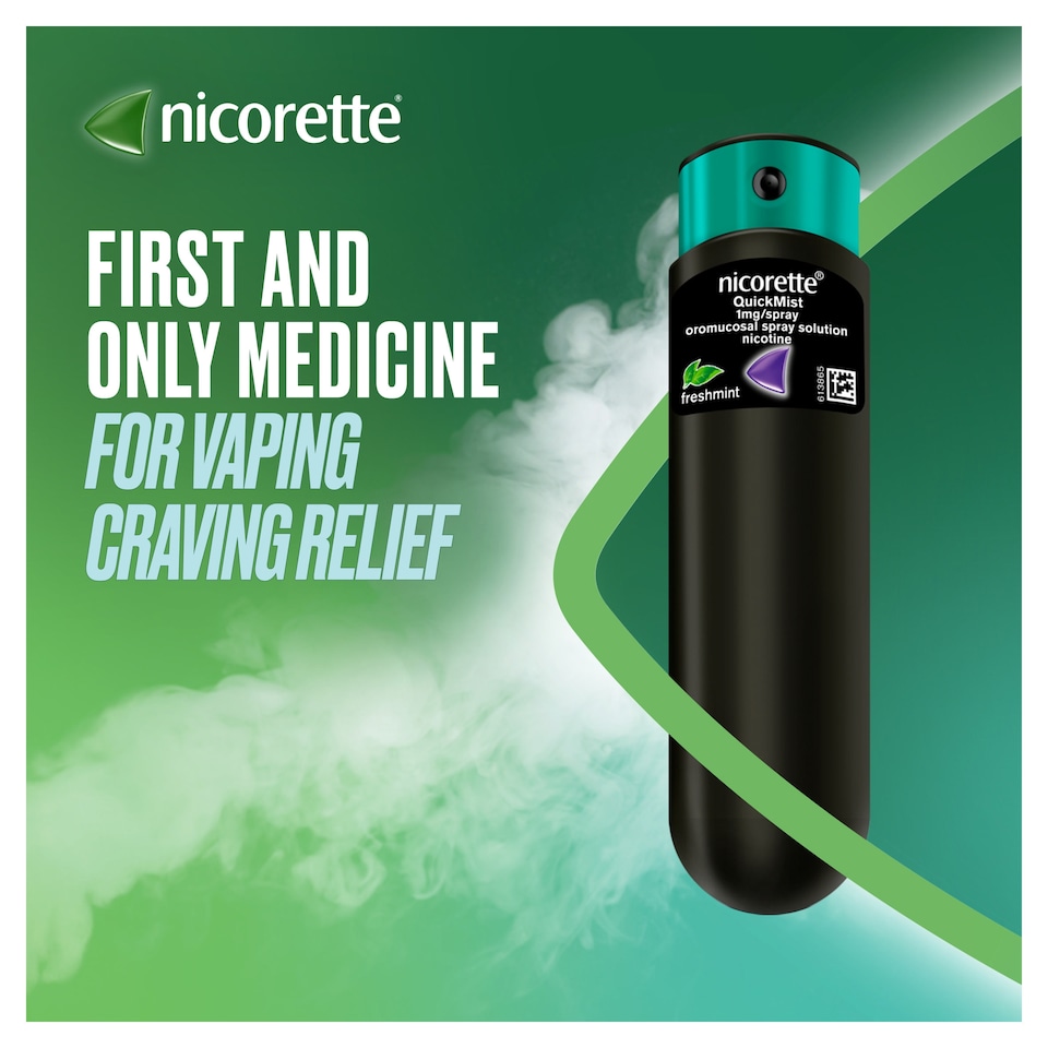 image 1 of Nicorette QuickMist Nicotine Mouthspray - Freshmint Single