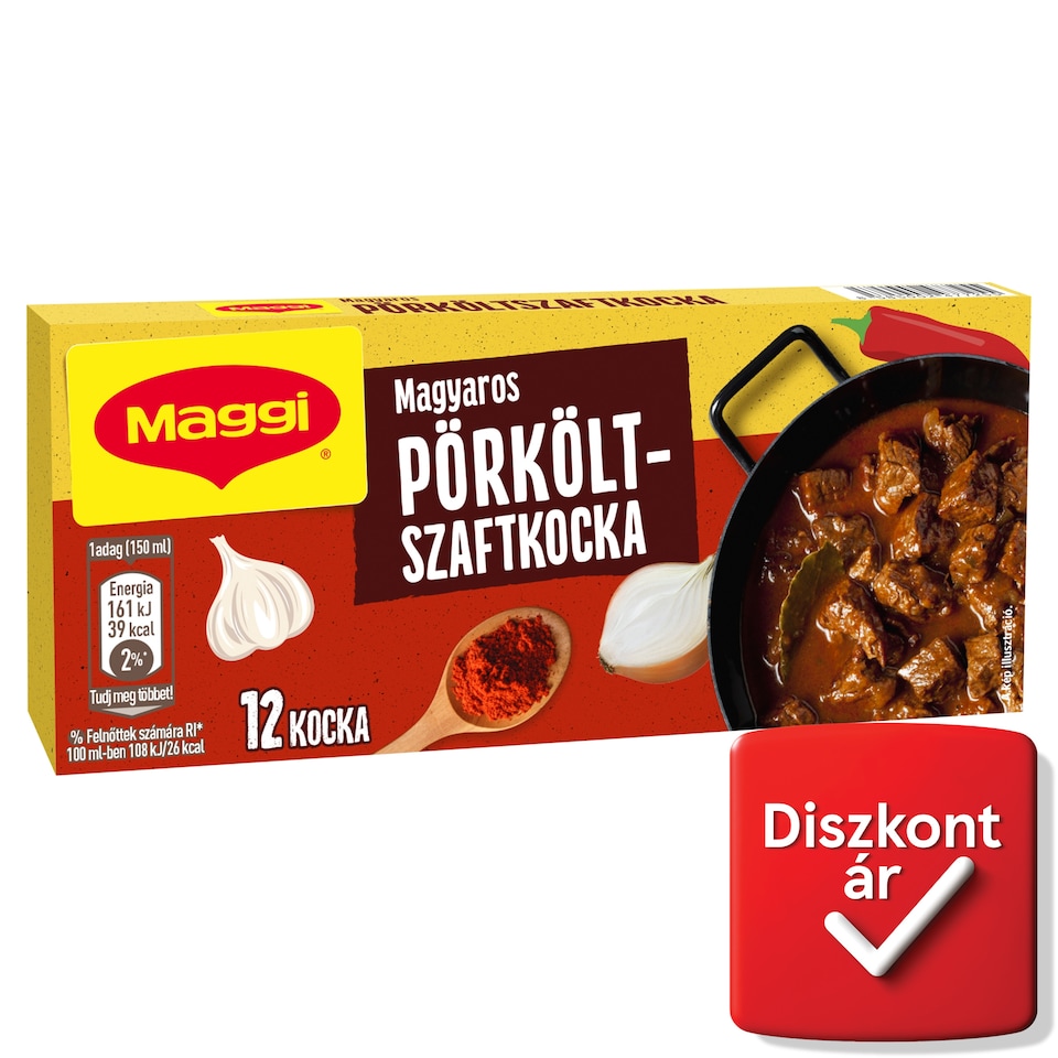 Maggi magyaros pörköltszaftkocka 12 db 120 g