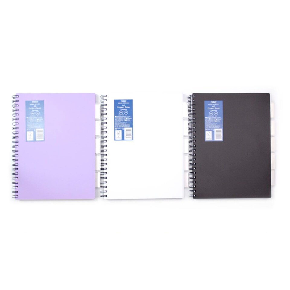 Tesco A4 Project Book 250 Pages