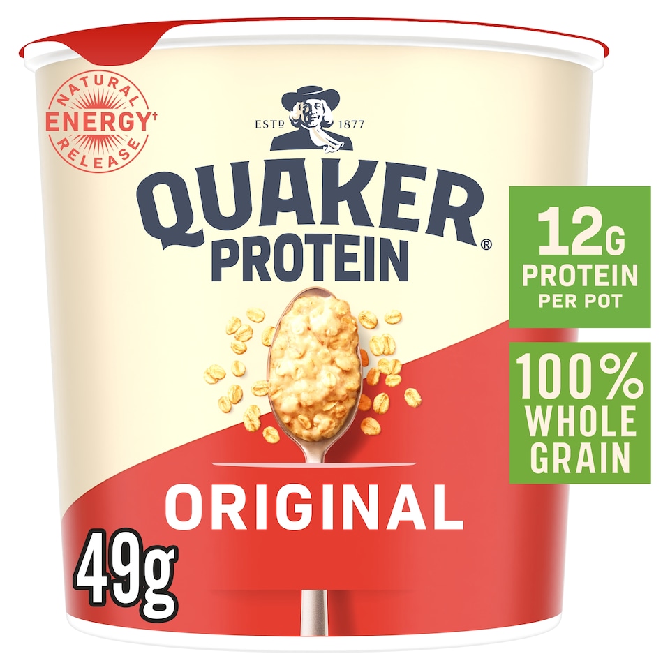 image 1 of Quaker Protein Oat So Simple Original Porridge Pot 49g