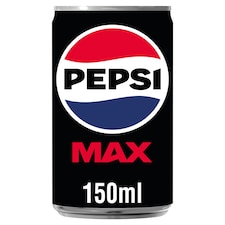 Pepsi Max No Sugar Cola Soft Drink 150ml