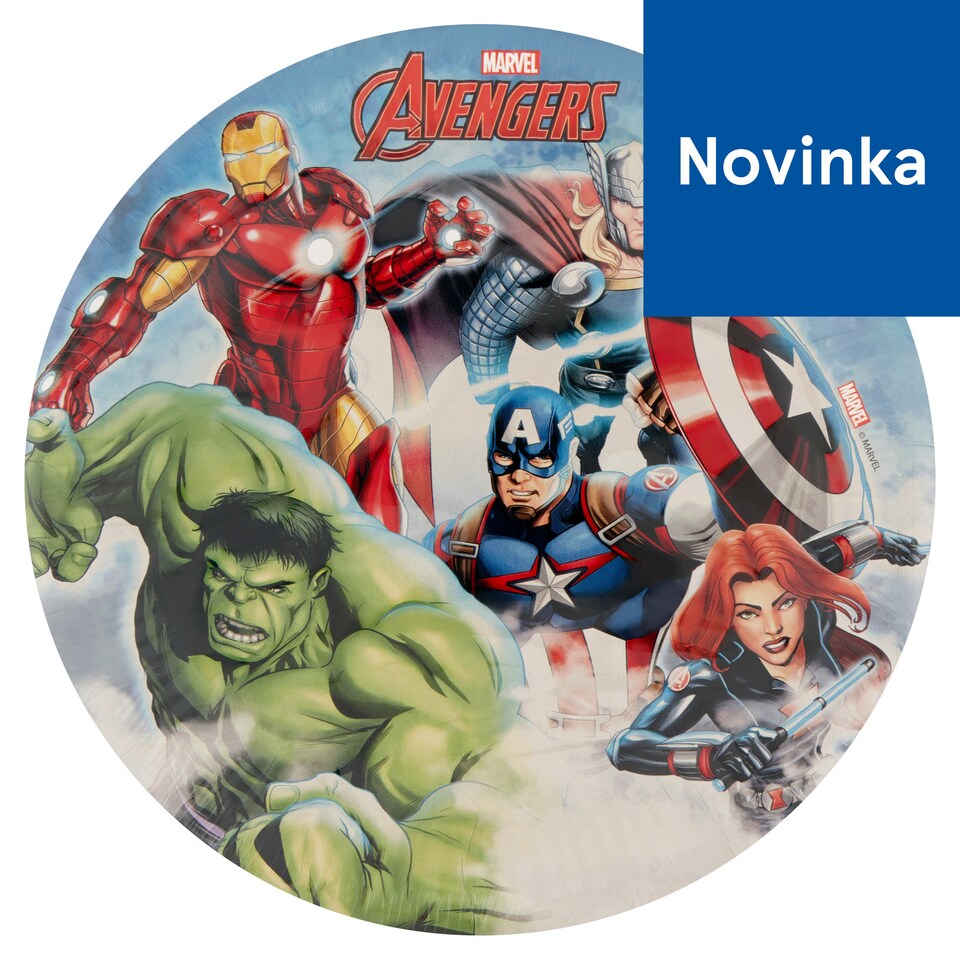 Decorata Party Marvel Avengers papierové taniere 23 cm 8 ks