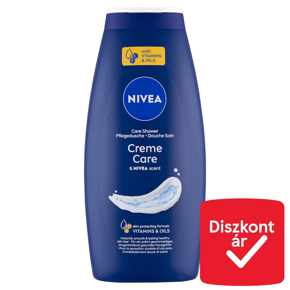 NIVEA Creme Care krémtusfürdő 750 ml  1. kép