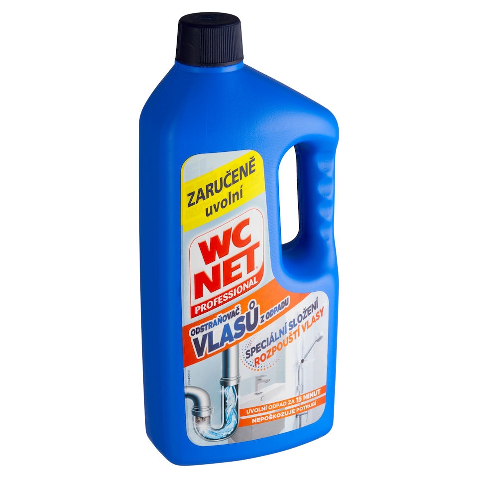 Obrázek 1 pro produkt WC Net Professional Odstraňovač vlasů z odpadu 1000ml