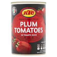 Ktc Plum Tomatoes 400G