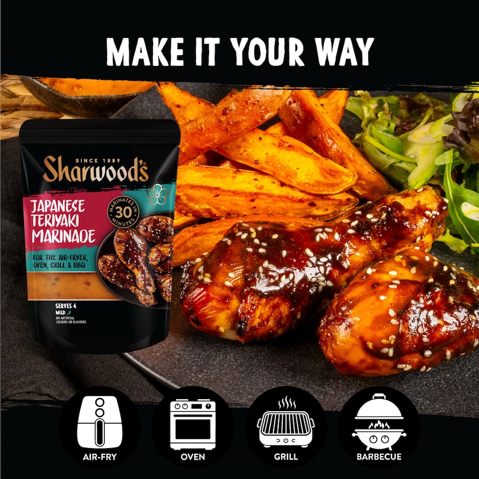 image 1 of Sharwood's Japanese Teriyaki Marinade 170g
