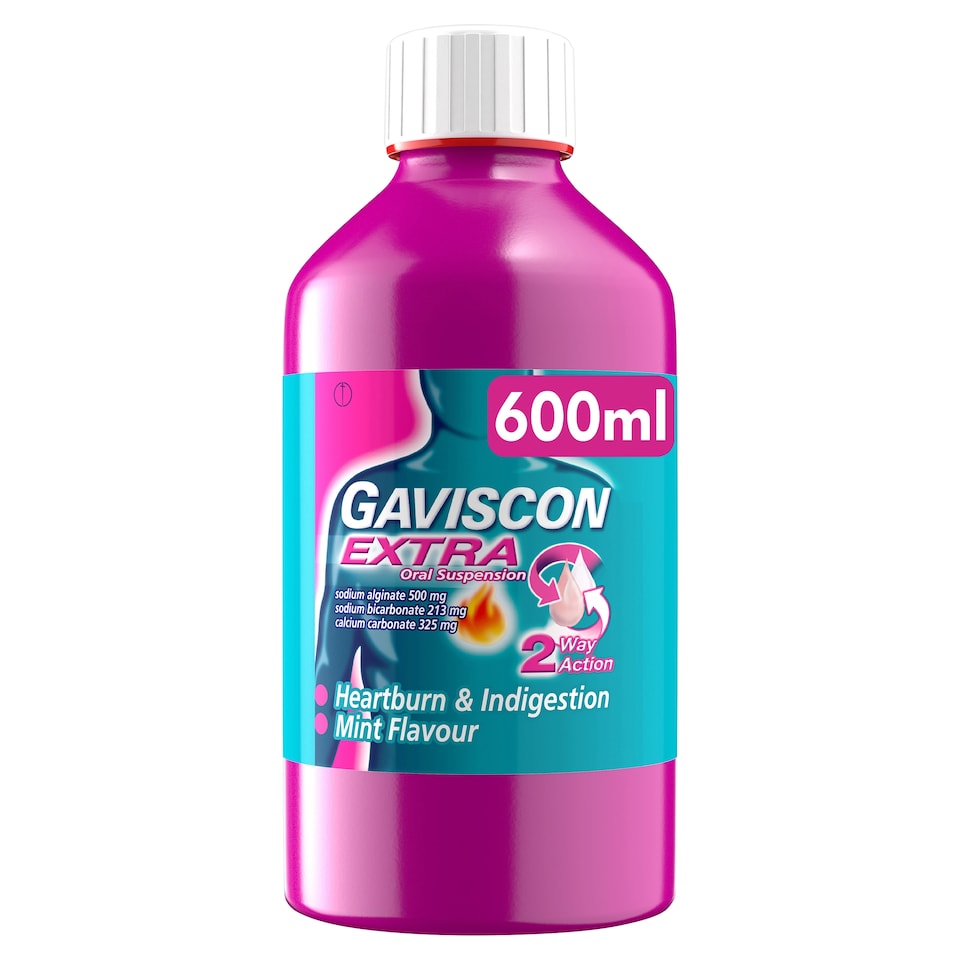 Gaviscon Extra Oral Suspension 600Ml