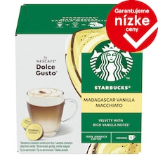 STARBUCKS Vanilla Macchiato by NESCAFÉ Dolce Gusto - 12 Capsules (6 Cups)