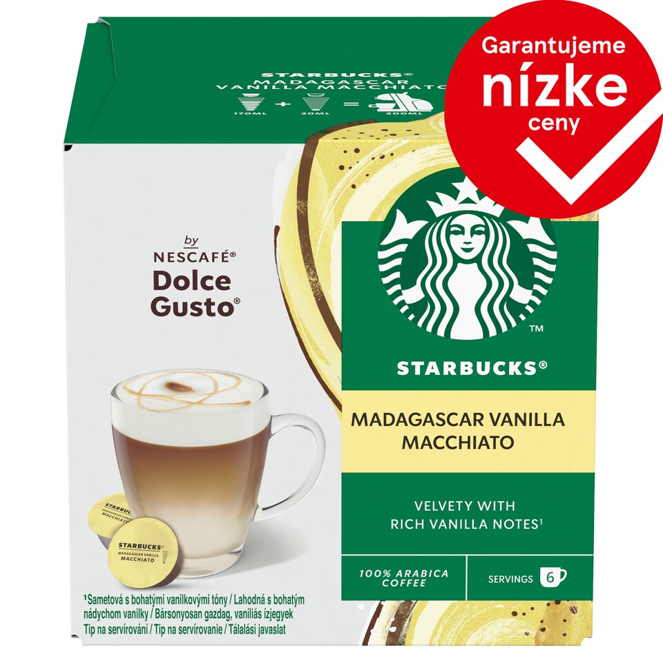 image 1 of STARBUCKS Vanilla Macchiato by NESCAFÉ Dolce Gusto - 12 Capsules (6 Cups)