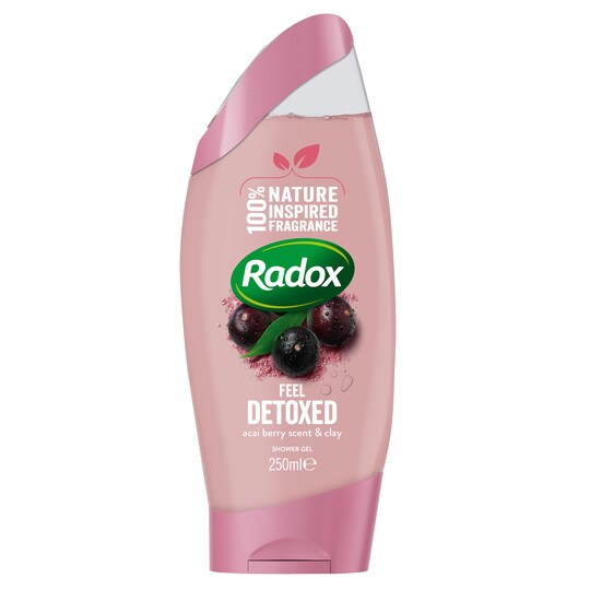 Radox Feel Detoxed Shower Gel 250Ml Tesco Groceries