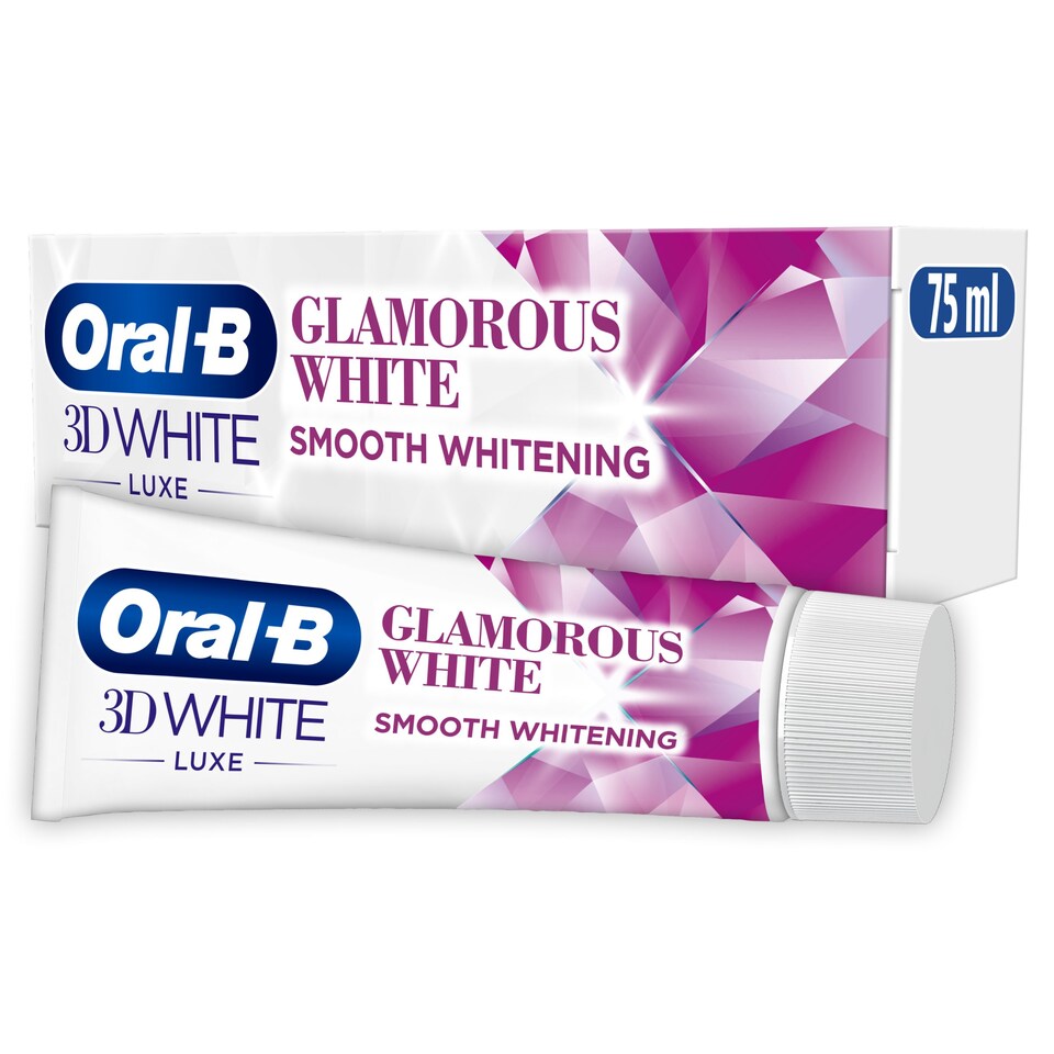 image 1 of Oral-B 3D White Luxe Glamorous Toothpaste 75Ml