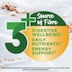 image 3 of Activia Fibre Gut Health Yoghurt - Apple & Cereals 4x115g