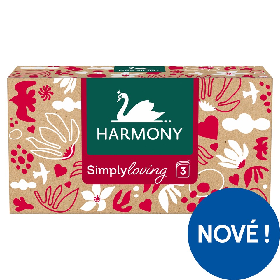 Harmony Kosmetické utěrky 3 vrstvy 100 ks
