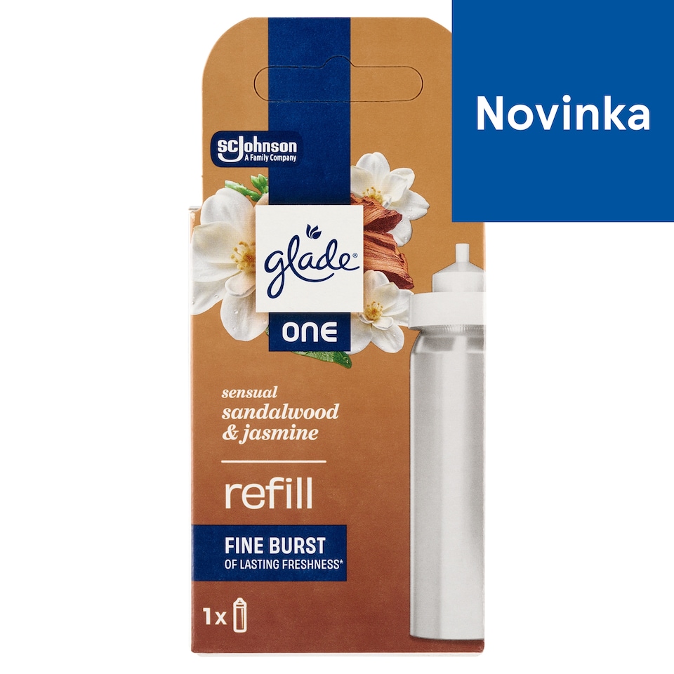 image 1 of Glade One Sensual Sandalwood & Jasmine Refill 10 ml