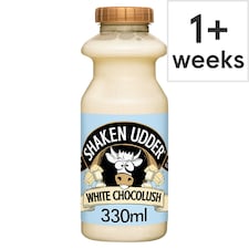 Shaken Udder White Choc Milkshake 330ml