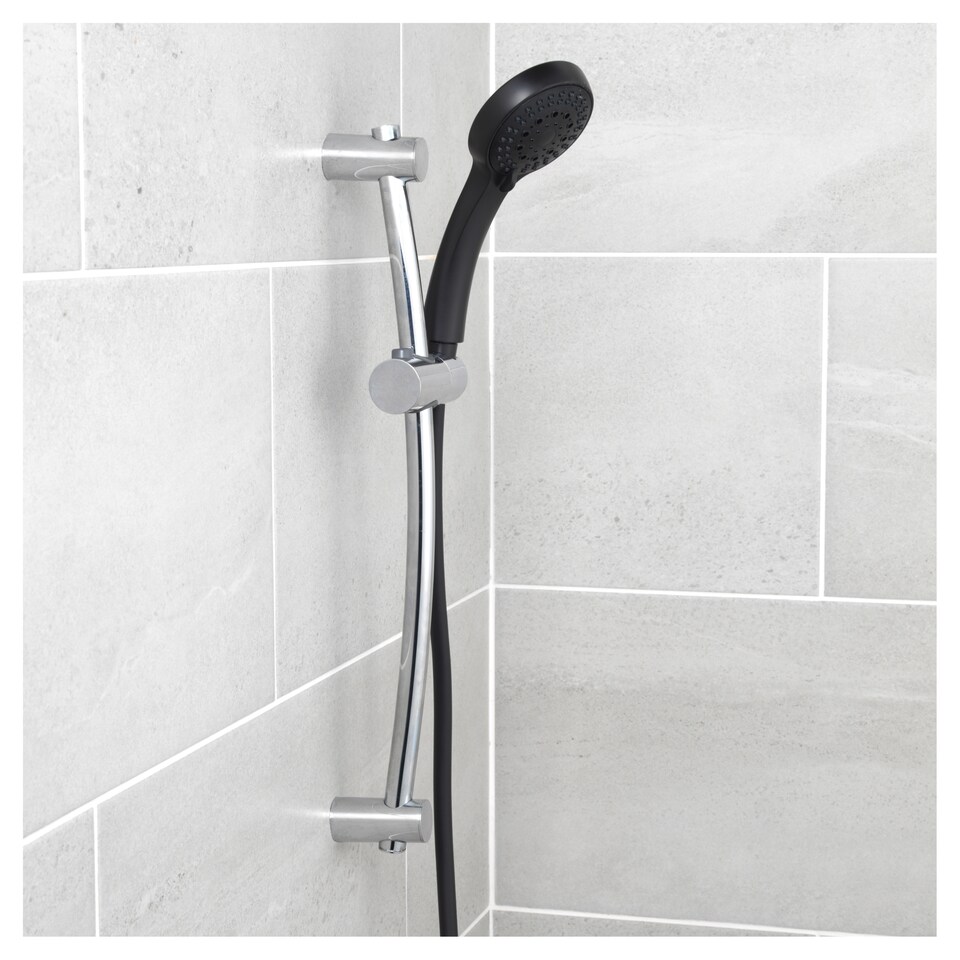 image 1 of Beldray Black 5 Function Shower Head