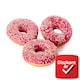 image 1 of Donut with Strawberry Flavoured Coating Defrosted 56 g