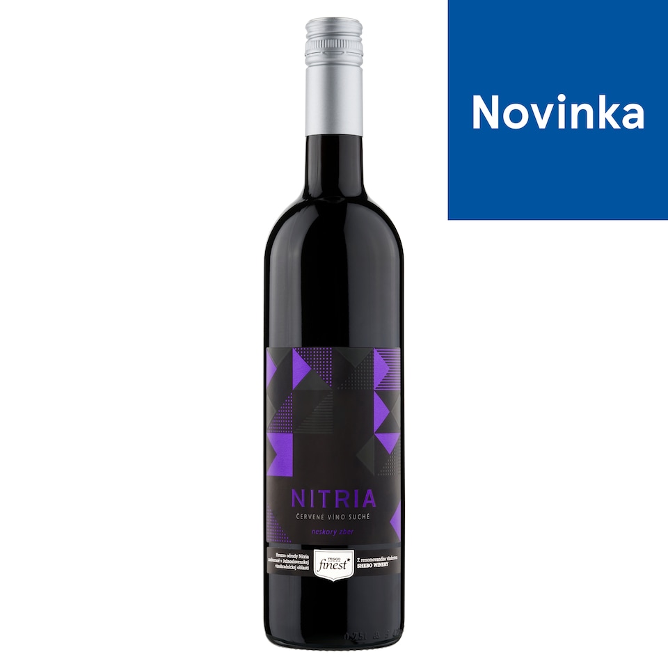 Tesco Finest Nitria Late Harvest Dry Red Wine 750 ml