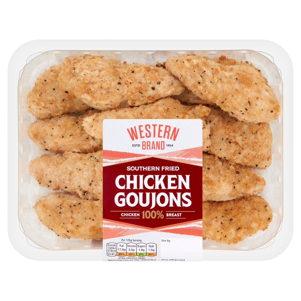 Western Brand Southern Fried Chicken Goujons 400g