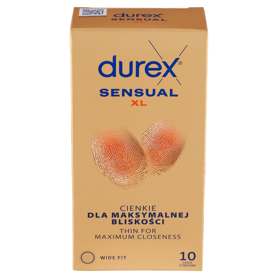 image 1 of Durex Sensual Condoms XL 10 pcs