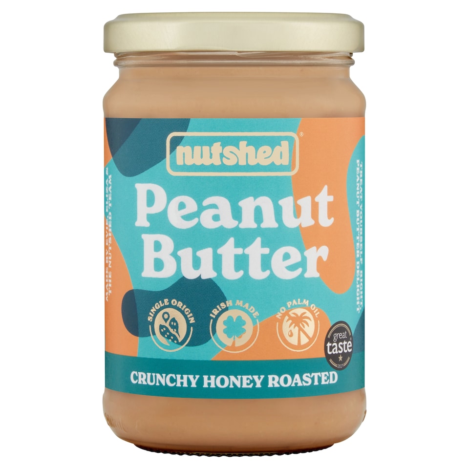 Nutshed Crunchy Honey Roasted Peanut Butter 290G