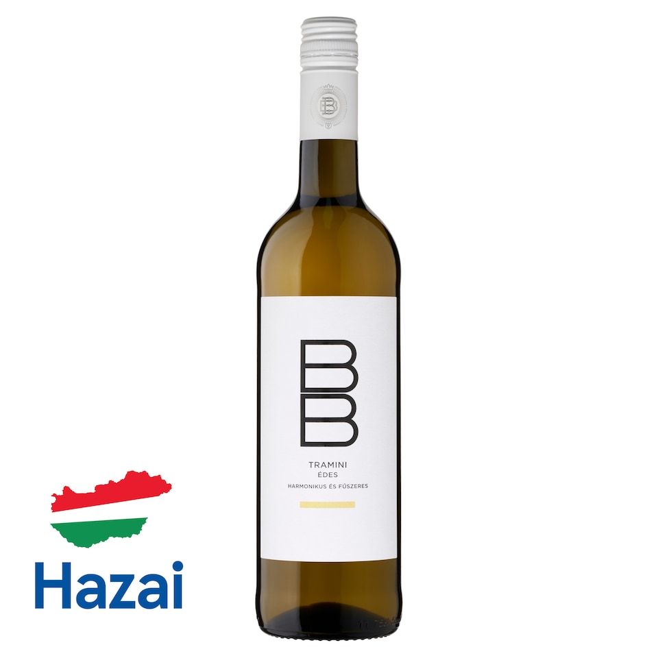 BB Tramini édes fehérbor 11% 0,75 l