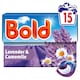 image 1 of Bold Washing Liquid Pods Lavender & Camomile 15 washes 295.5g