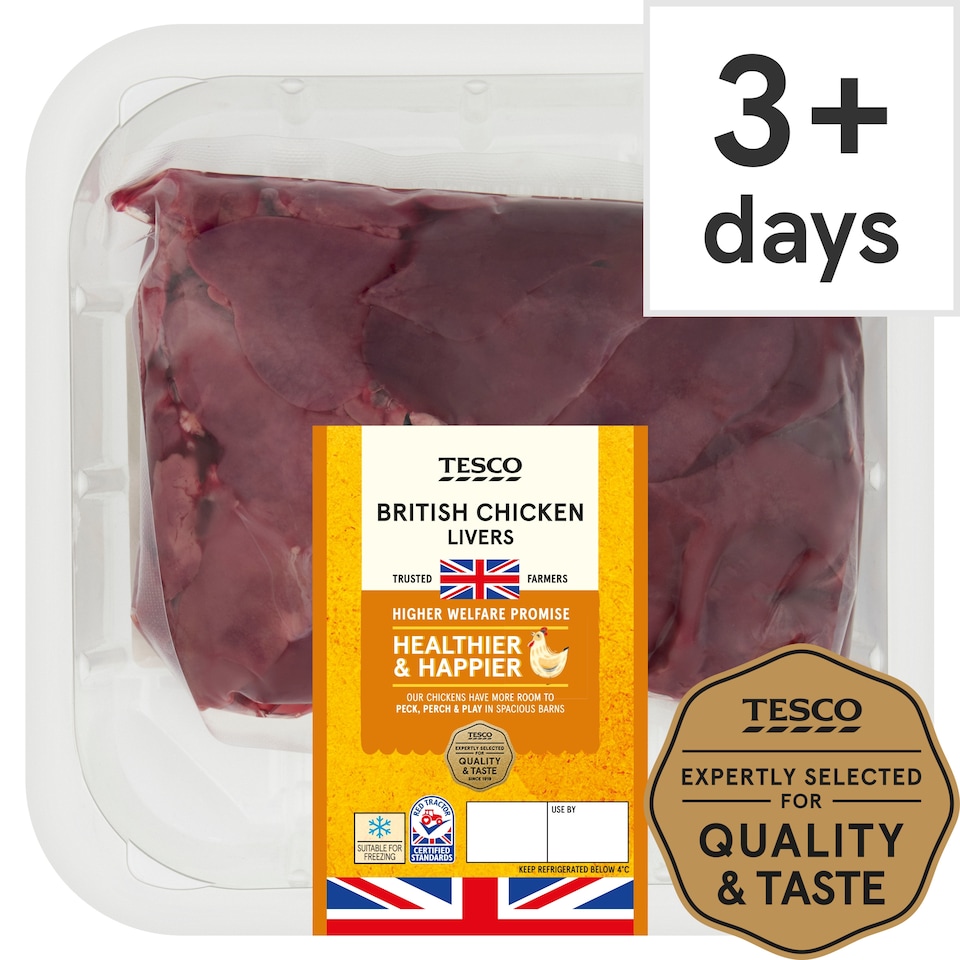 Tesco Fresh Chicken Livers 380G