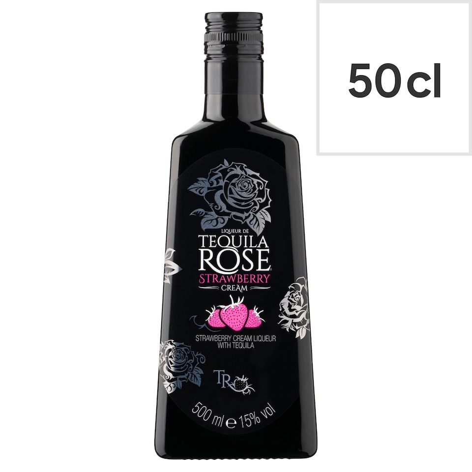 Tequila Rose Strawberry Cream Liqueur 500ml