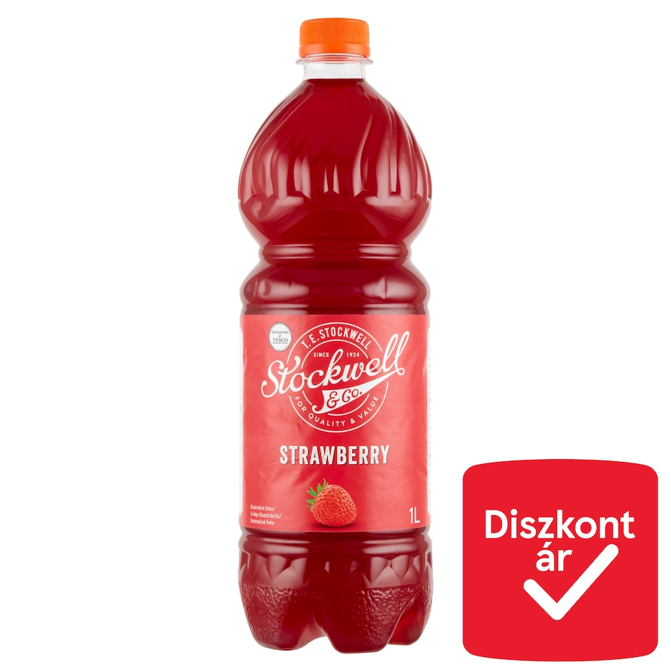 Stockwell & Co. eperízű italkoncentrátum édesítőszerrel 1 l