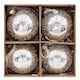 image 1 of Tesco Icy Baubles Christmas Decorations 4 Pack