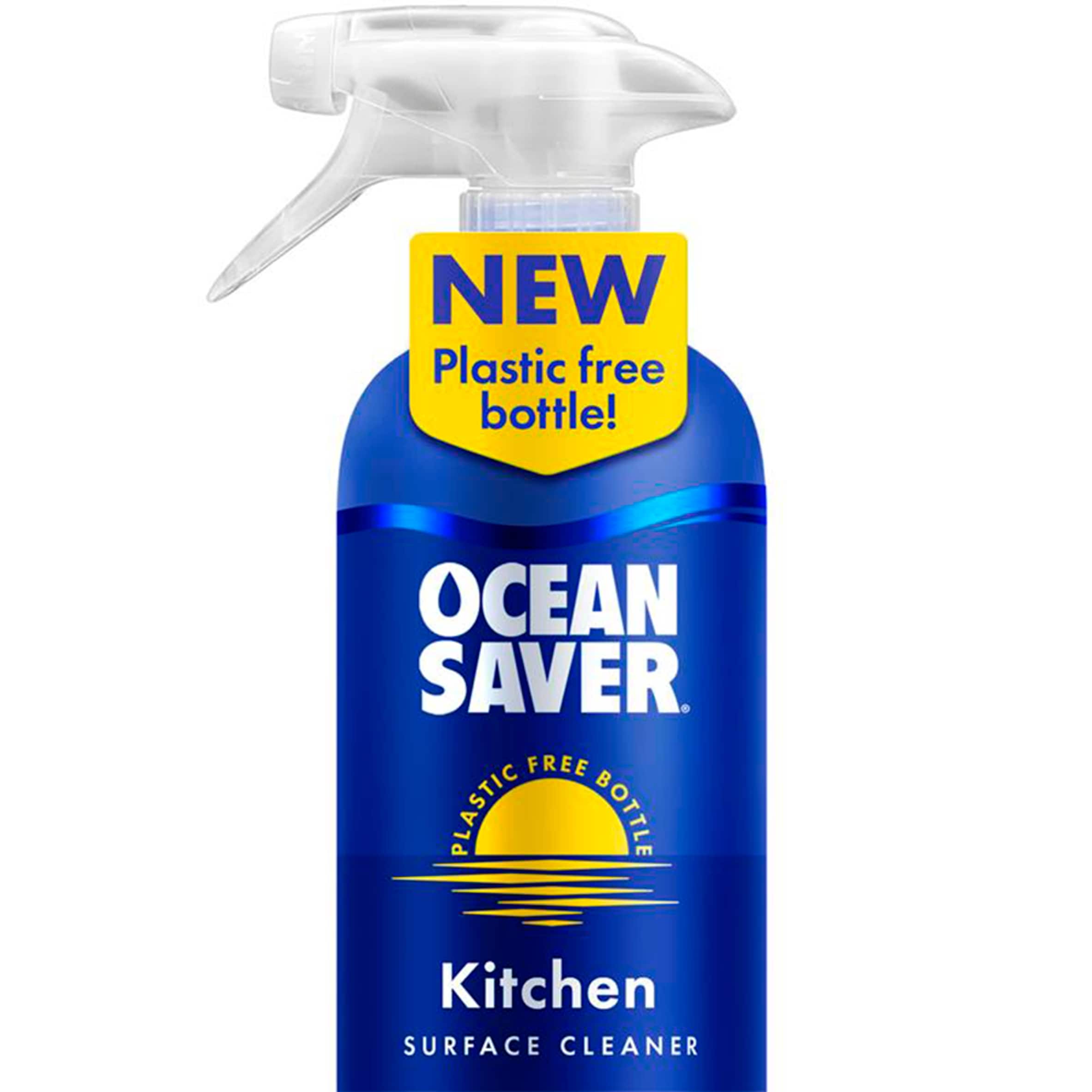 OceanSaver Plastic Free Kitchen Surface Cleaner & Degreaser 750ml