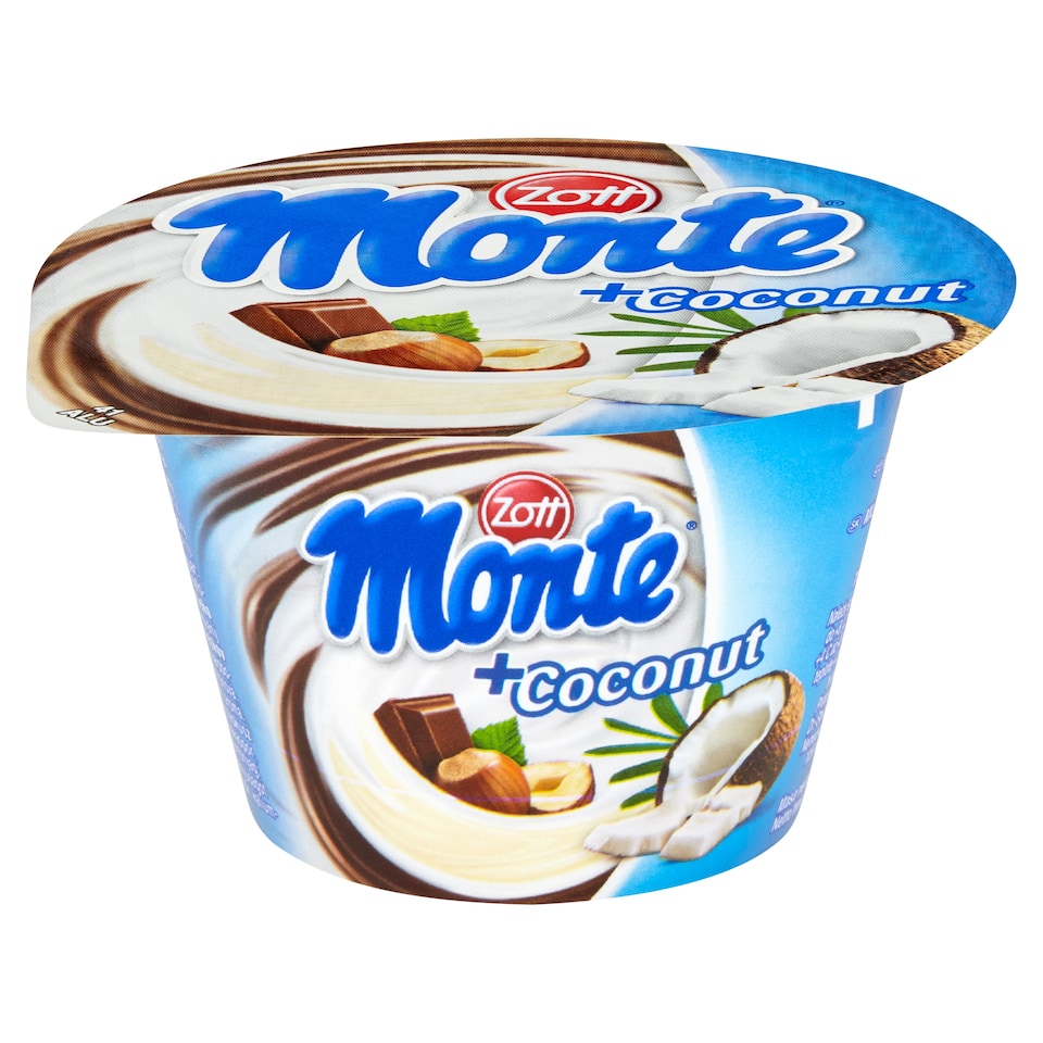 Zott Monte Plus Coconut 150g