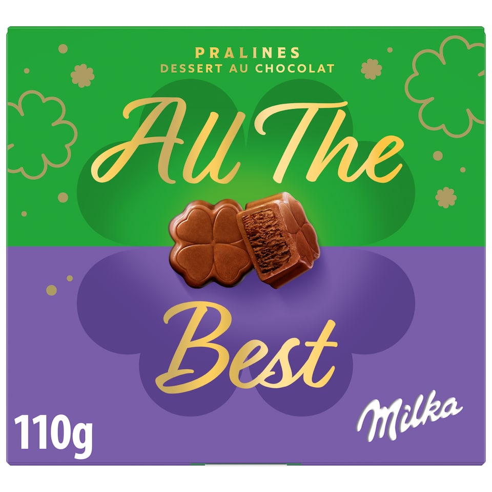 Milka bonboniéra Thank You, kakaová náplň 110 g