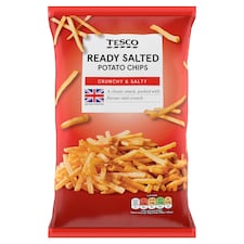 Tesco Ready Salted potato Chips 150g