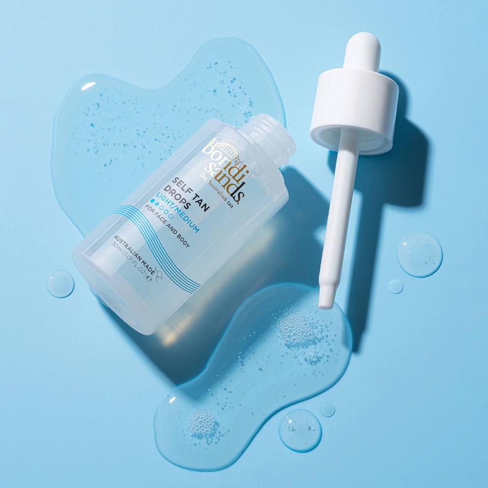 image 1 of Bondi Sands Self Tan Face Drops Light / Medium 30Ml