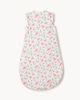 image 2 of F&F Baby Pure Cotton Floral Print 2.5 Tog Sleeping Bag in White