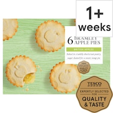 Tesco Bramley Apple Pies 6 Pack