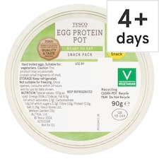 Tesco Egg Protein Pot 90G