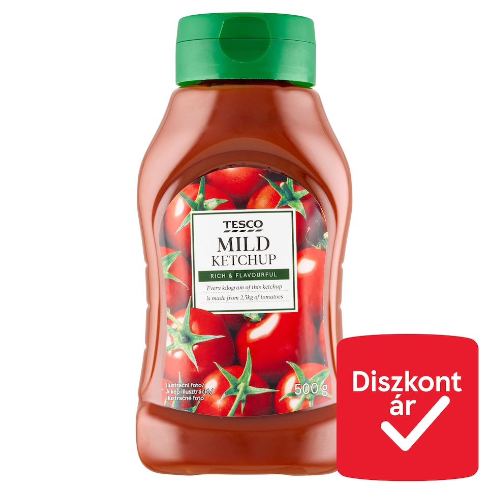 Tesco csemege ketchup 500 g